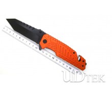 Black blade knife color handle knife UD17011